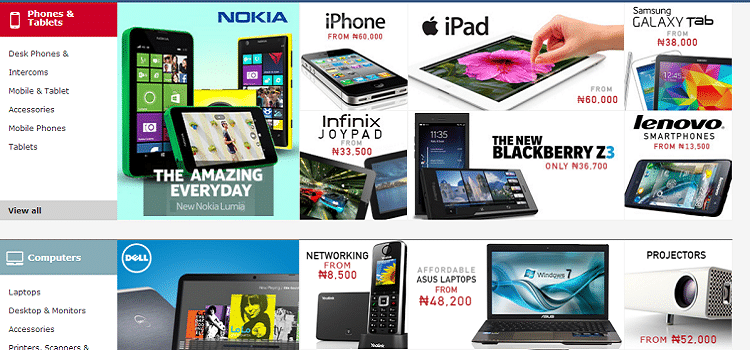 online stores in nigeria