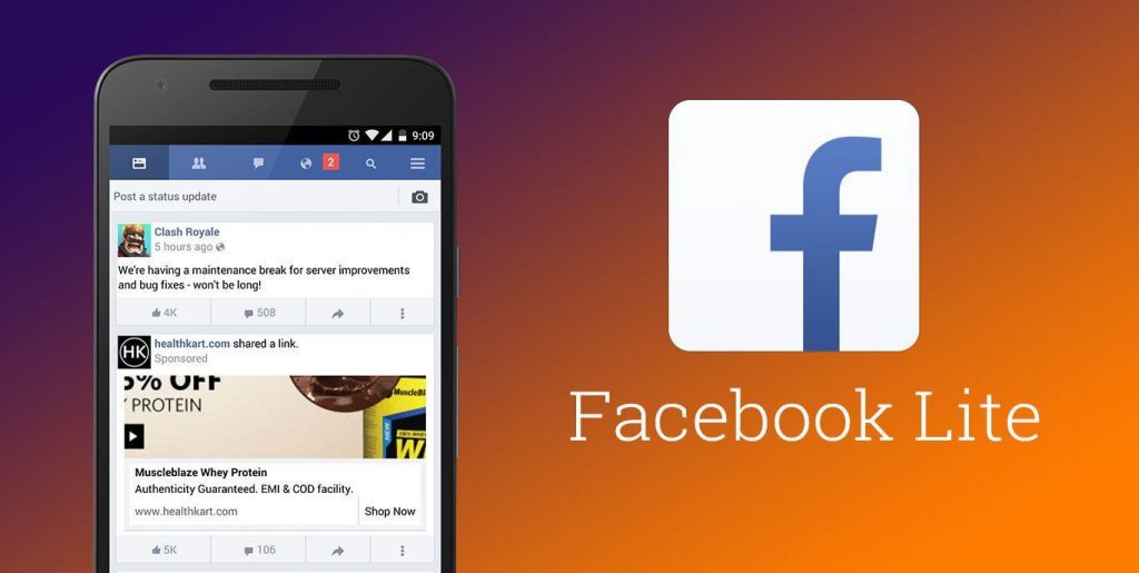 Download Latest Facebook Lite 7.0.0.7.115 (29401317) APK