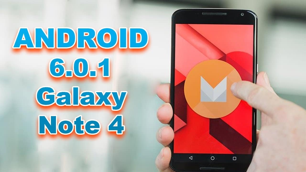android 6 marshmallow samsung galaxy note 4