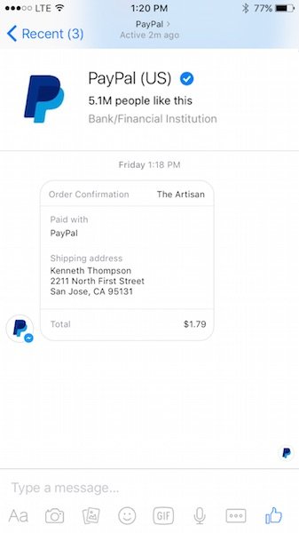 fb-messenger-supports-paypal-transaction