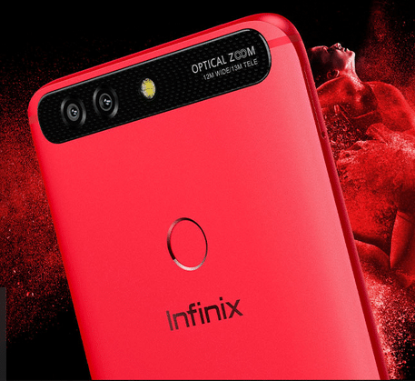 Infinix Zero 5 Pro red