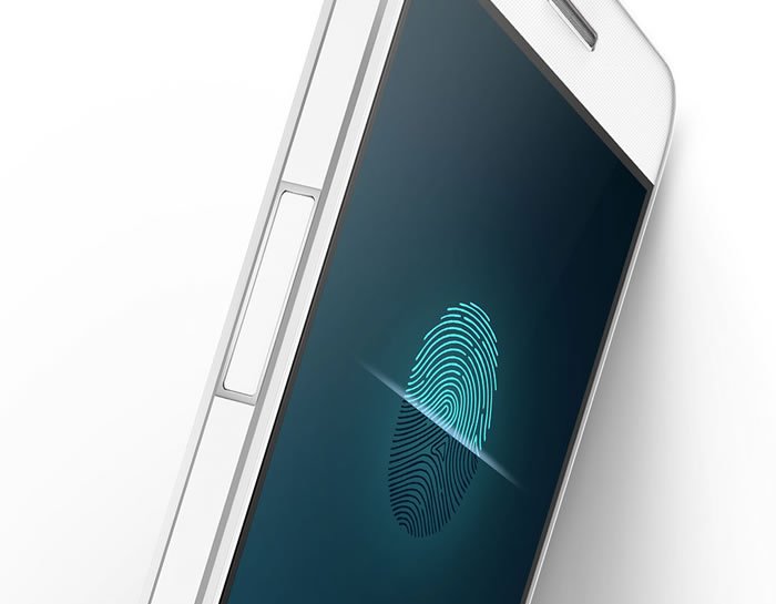 phone with side fingerprint sensor