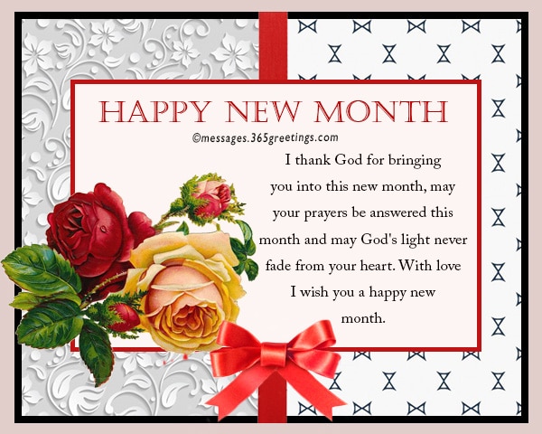 200+ Happy New Month Quotes, Wishes, SMS and Prayers for ...