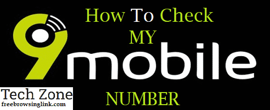 how to check 9mobile number