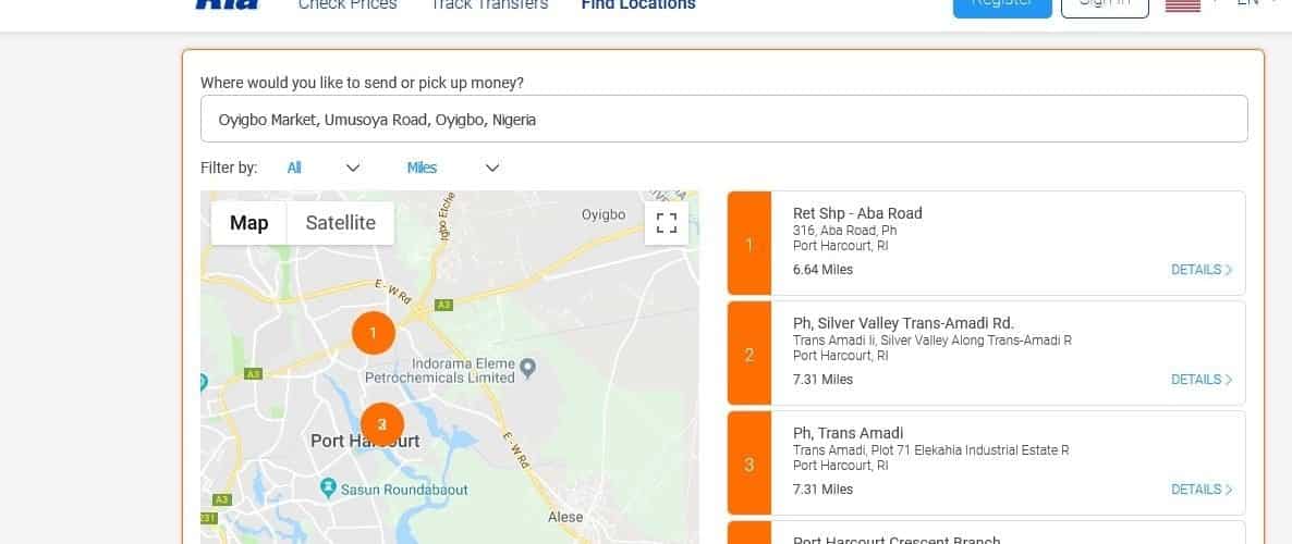 RIA Near Me - Find RIA Money Transfer Location In Nigeria