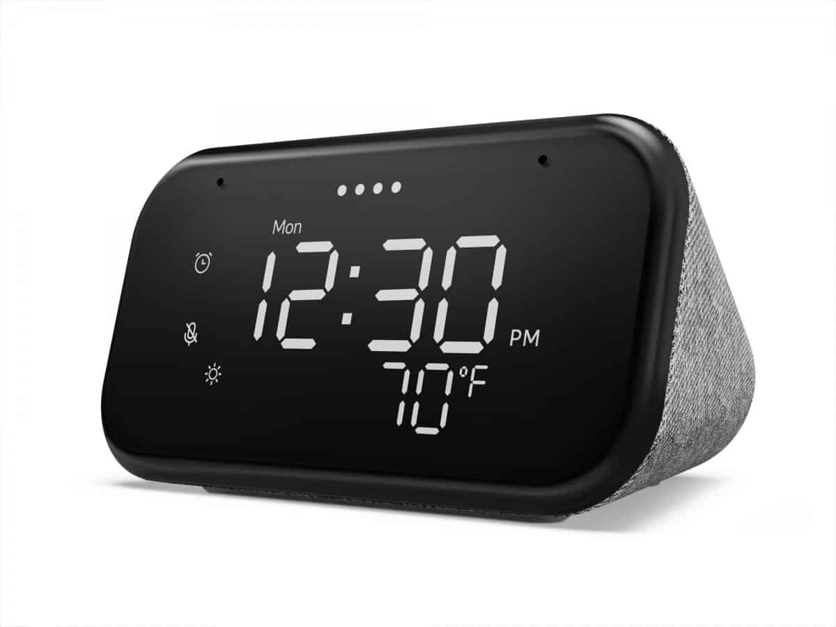 Lenovo Smart Clock Essential is a $50 alarm clock with ...