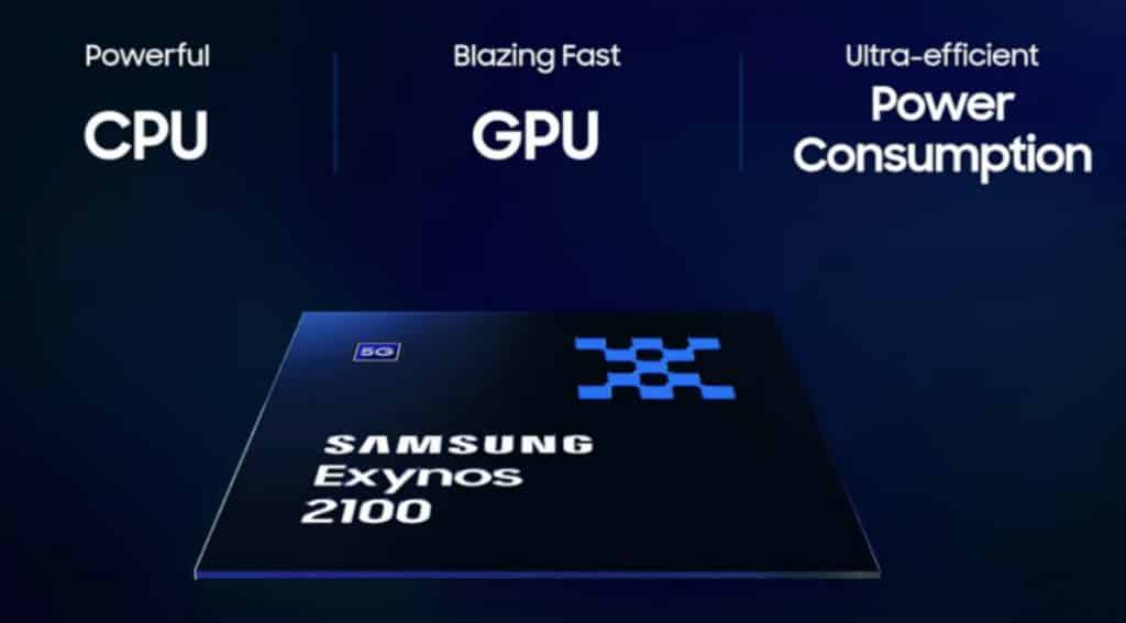 Samsung Exynos 2100 5nm EUV processor
