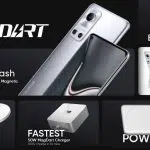 realme concept flash phone and MagDart accessories