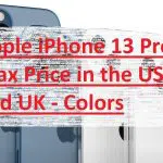 iPhone 13 Pro Max Colors