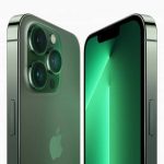 iPhone 13 Pro in alpine green